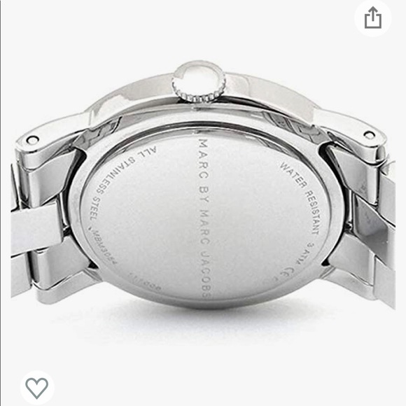 Marc by Marc Jacobs Amy Silver Watch main image 9